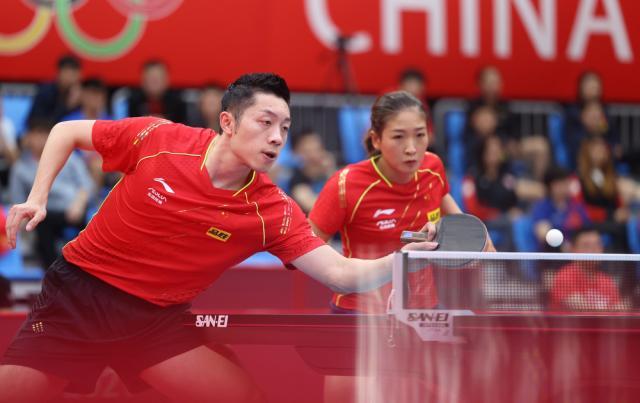 开云体育-国乒奥运热身赛开战 许昕/刘诗雯赢取混双两连胜